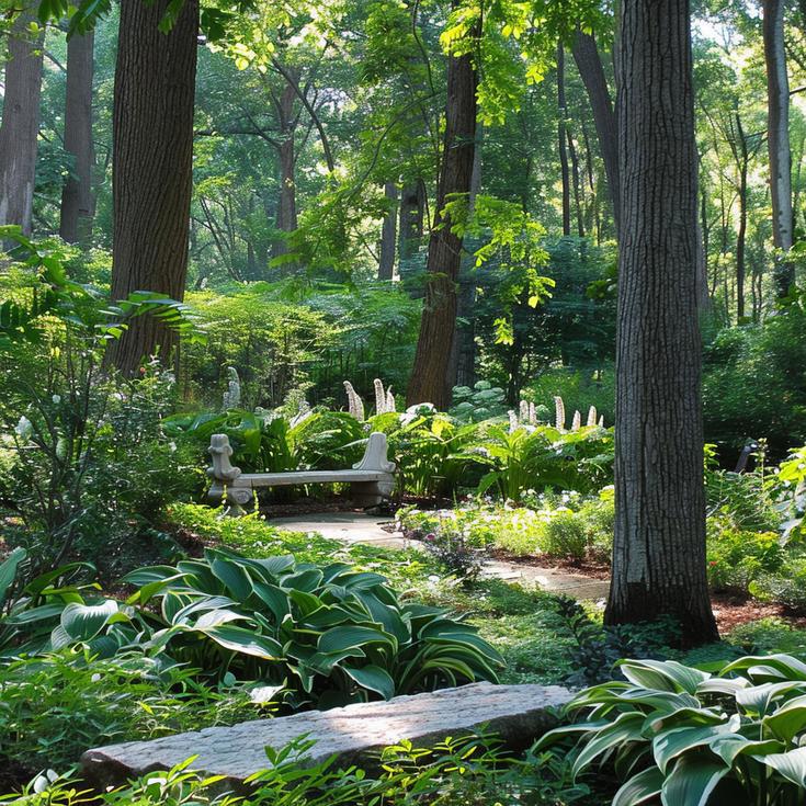 A Classic Country White Garden Revisited