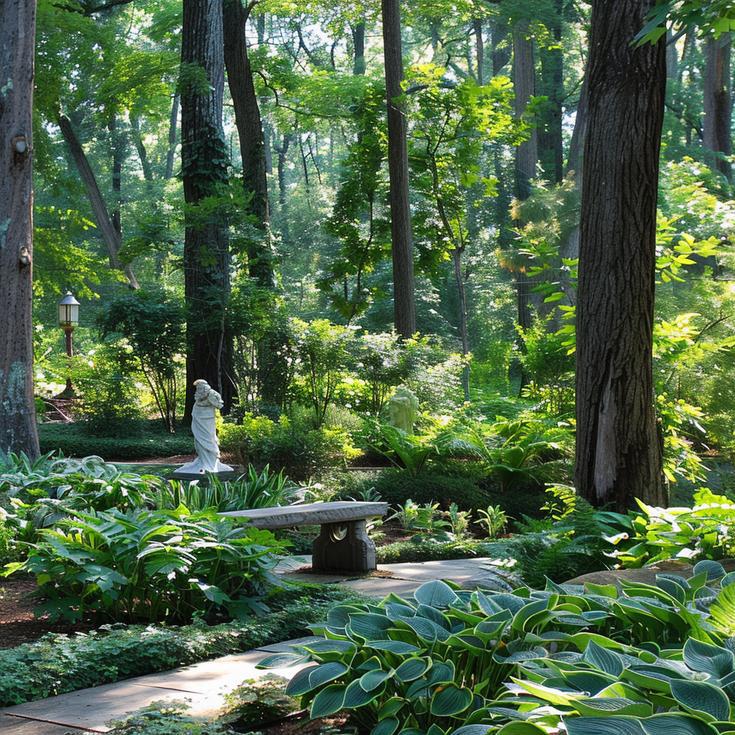 A Classic Country White Garden Revisited