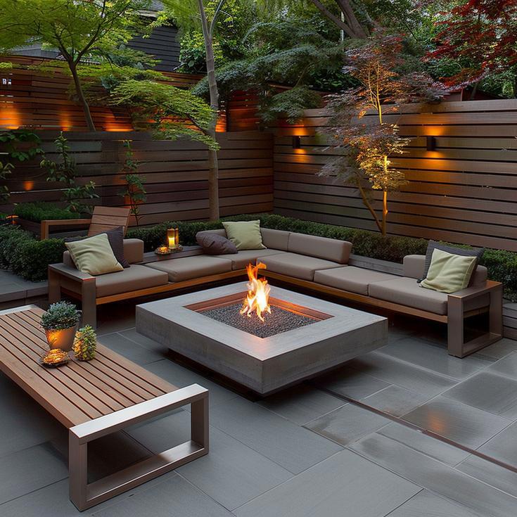 A Family Friendly Brownstone Garden