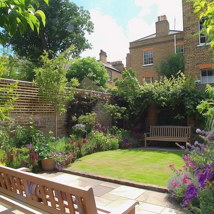 Angel Courtyard Garden
