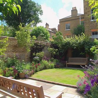 Angel Courtyard Garden | Vouzzy