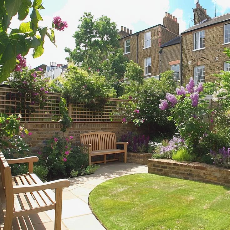 Angel Courtyard Garden