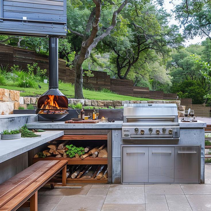 Barton Creek Family Room & Outdoor Living