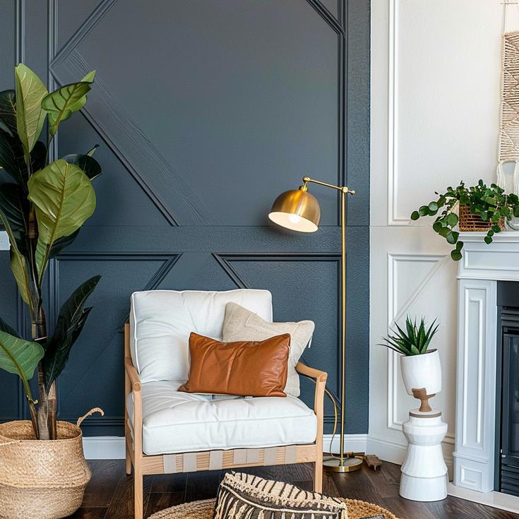 Beach Style Living Room