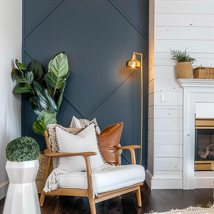 Beach Style Living Room