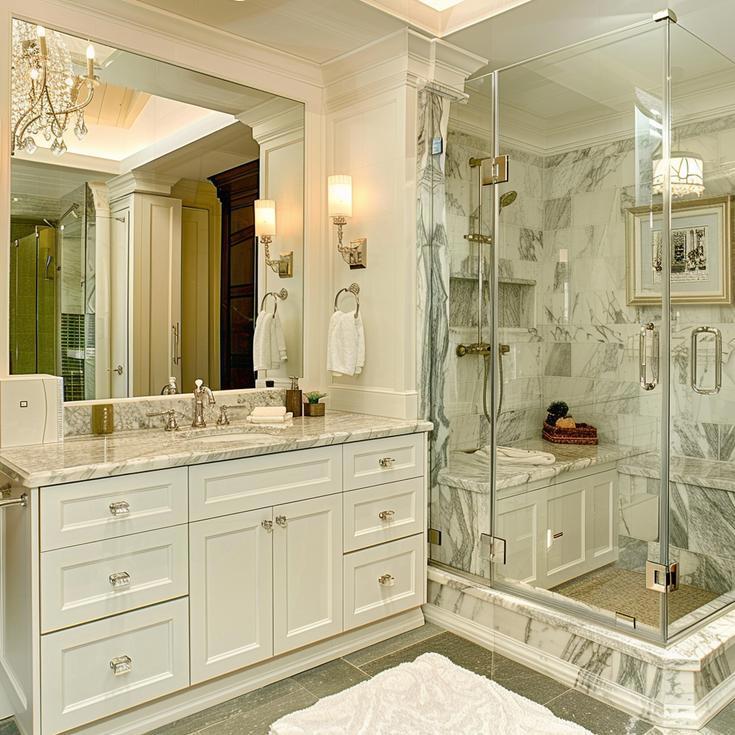 Calacatta Manhattan Marble Bathroom