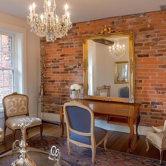 Chagrin Falls Vernacular Brick Farmhouse | Vouzzy