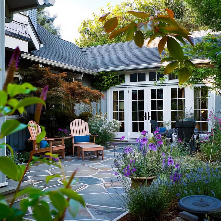 Charming Cottage Courtyard