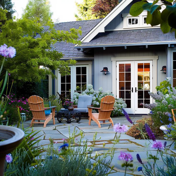 Charming Cottage Courtyard