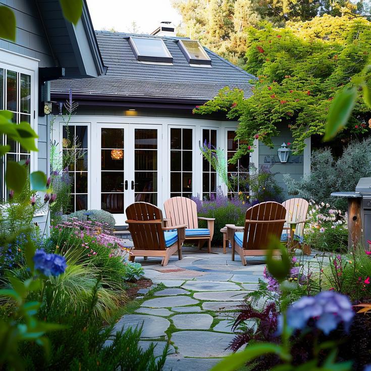 Charming Cottage Courtyard