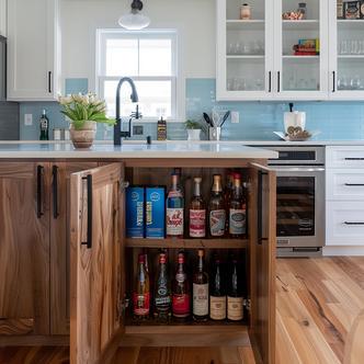 Clever Kitchen Island Storage | Vouzzy