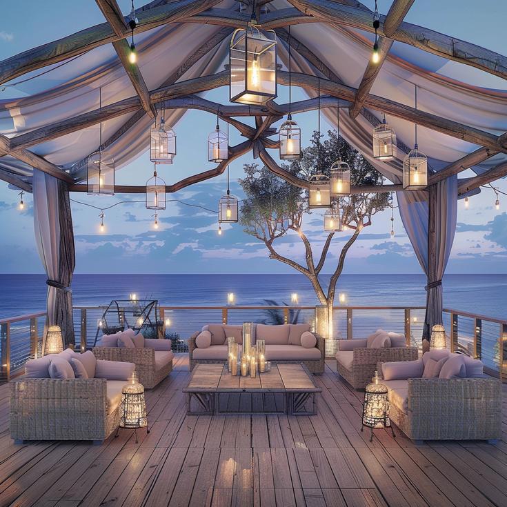 Cozy Outdoor Living Room