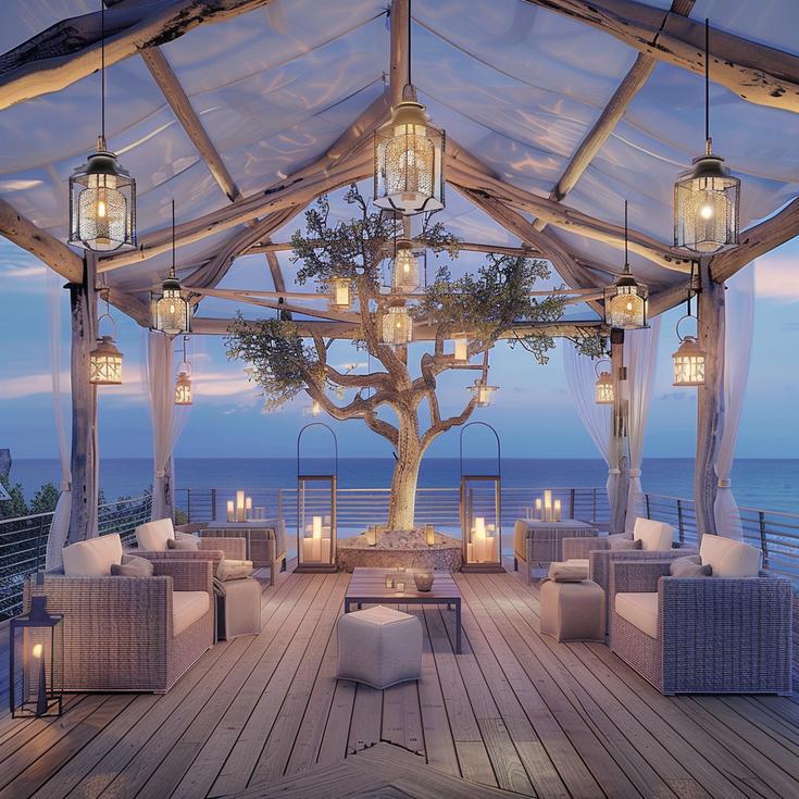 Cozy Outdoor Living Room