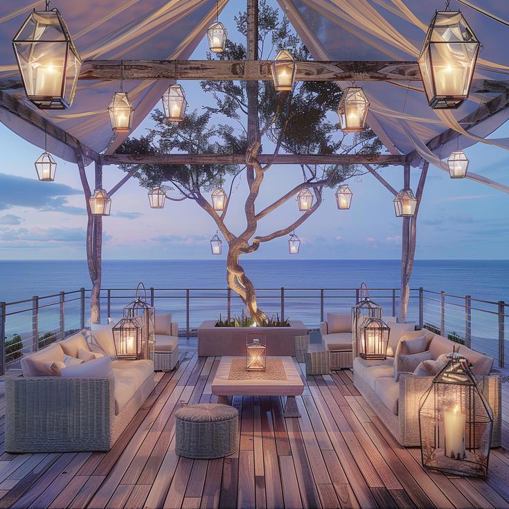 Cozy Outdoor Living Room