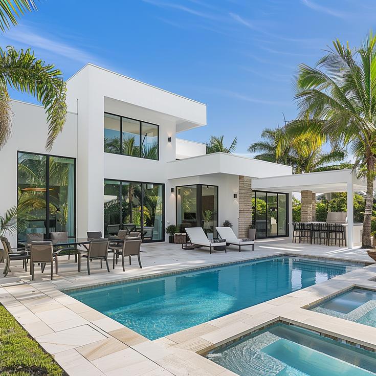 Delray Beach - New Modern Waterfront Construction