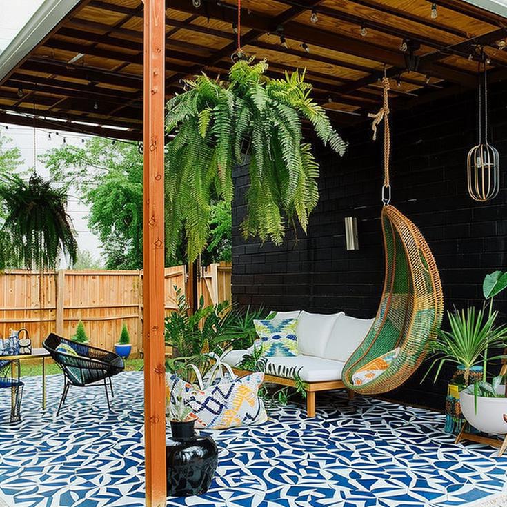 Eclectic Patio
