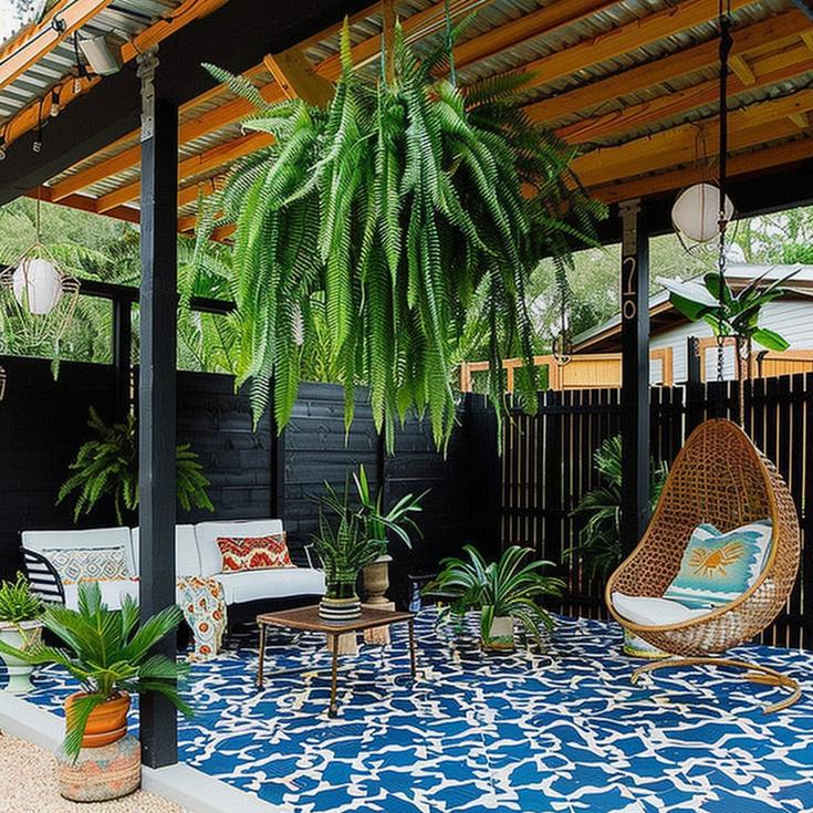 Eclectic Patio
