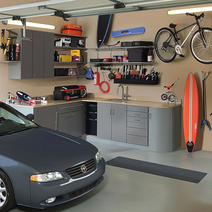 Garage Storage Organization & Garage Shelving