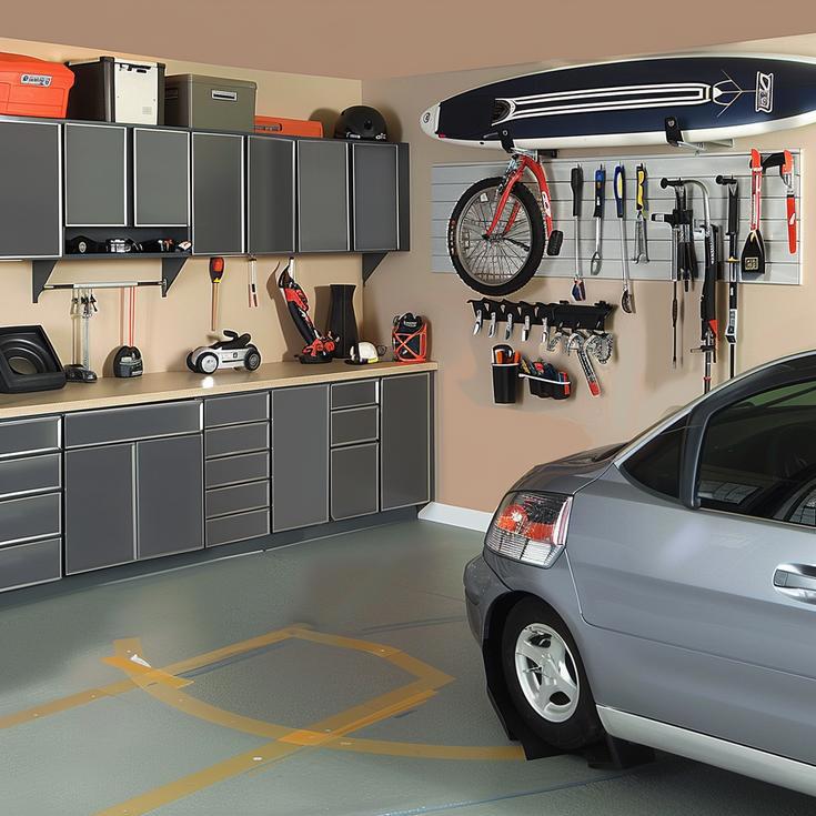 Garage Storage Organization & Garage Shelving