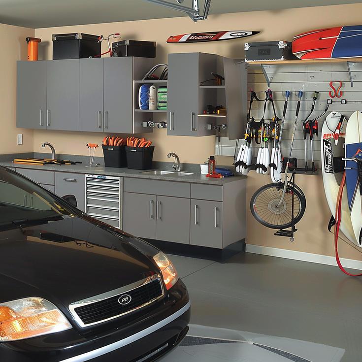 Garage Storage Organization & Garage Shelving