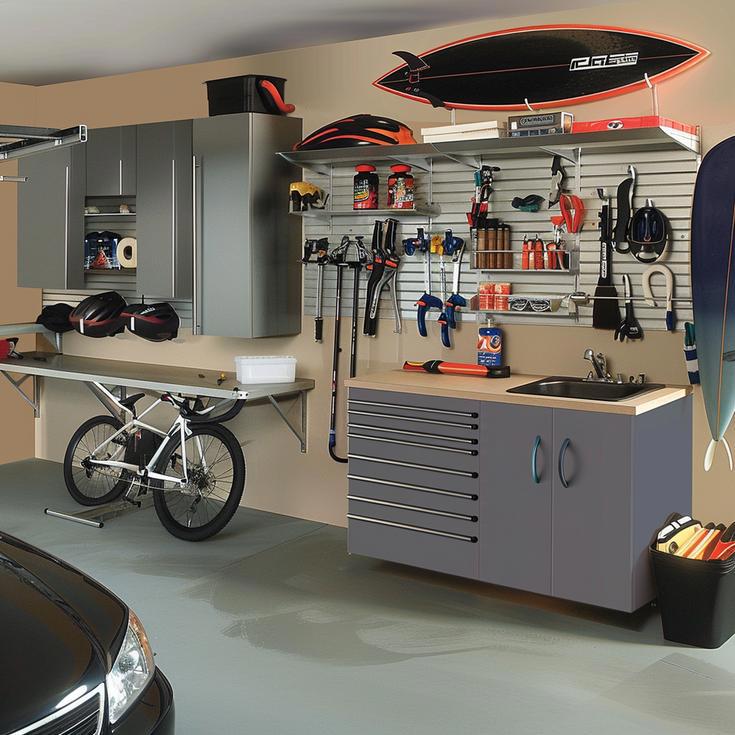 Garage Storage Organization & Garage Shelving