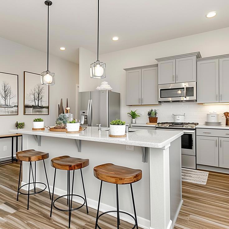 Grove City New Build Home Staging