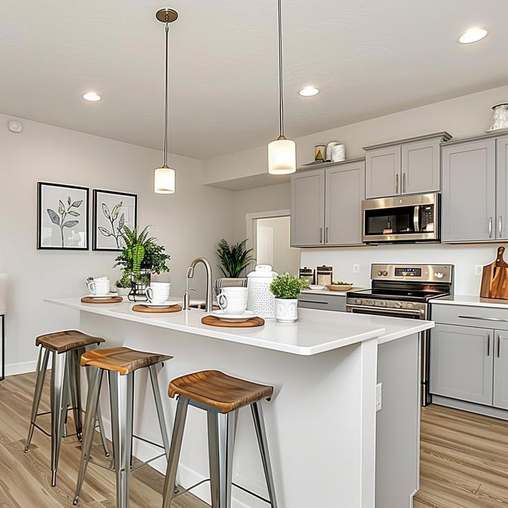 Grove City New Build Home Staging