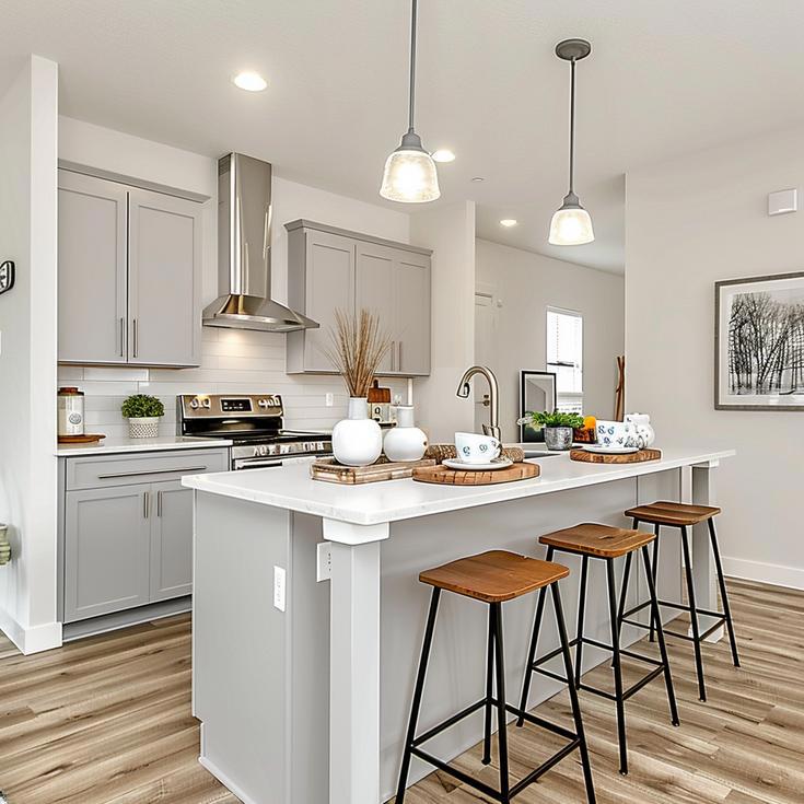 Grove City New Build Home Staging