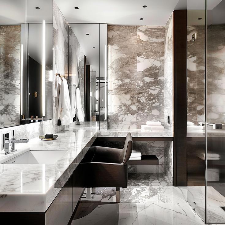 Intracoastal Residence Master Vanity
