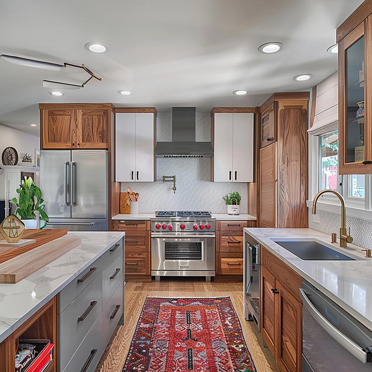 Lago Bungalow Kitchen