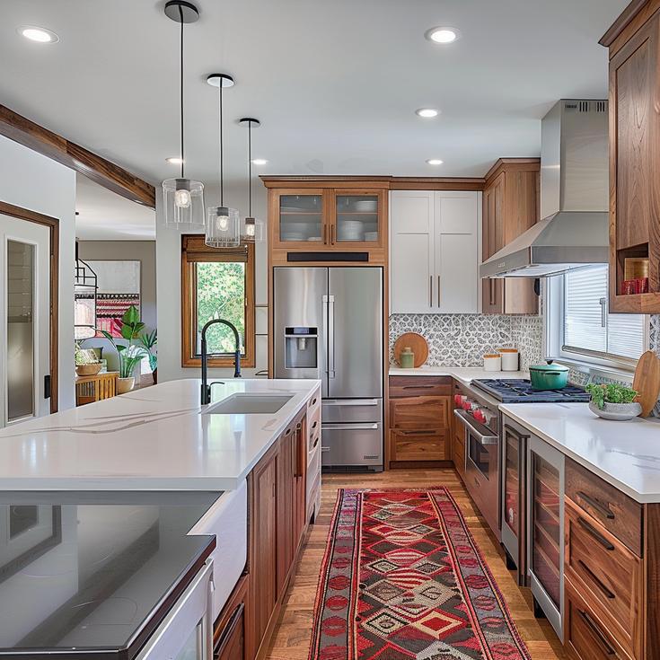 Lago Bungalow Kitchen