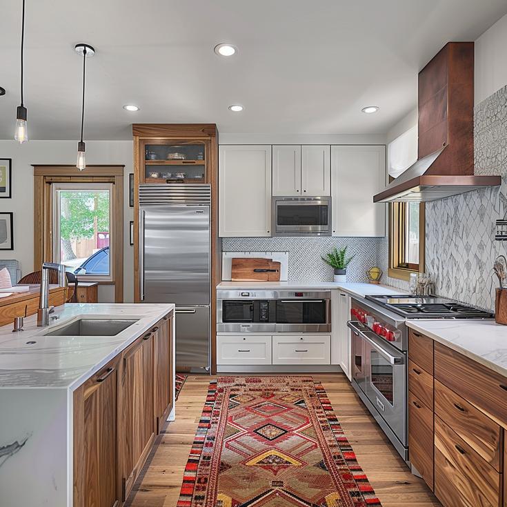 Lago Bungalow Kitchen