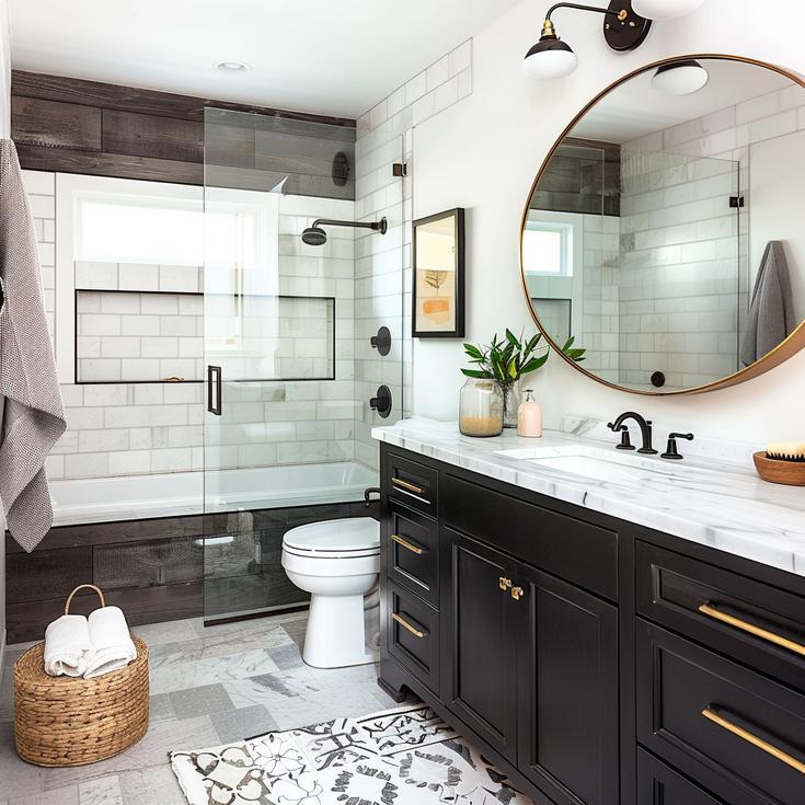 Luxury Farmhouse Bathroom