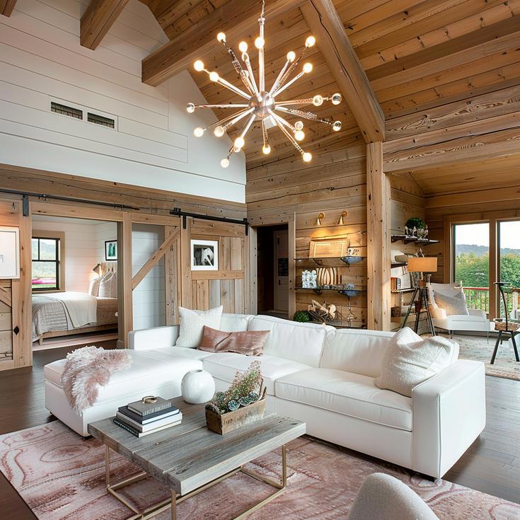 Missouri Hybrid Log & Timber Home - Stone County Residence