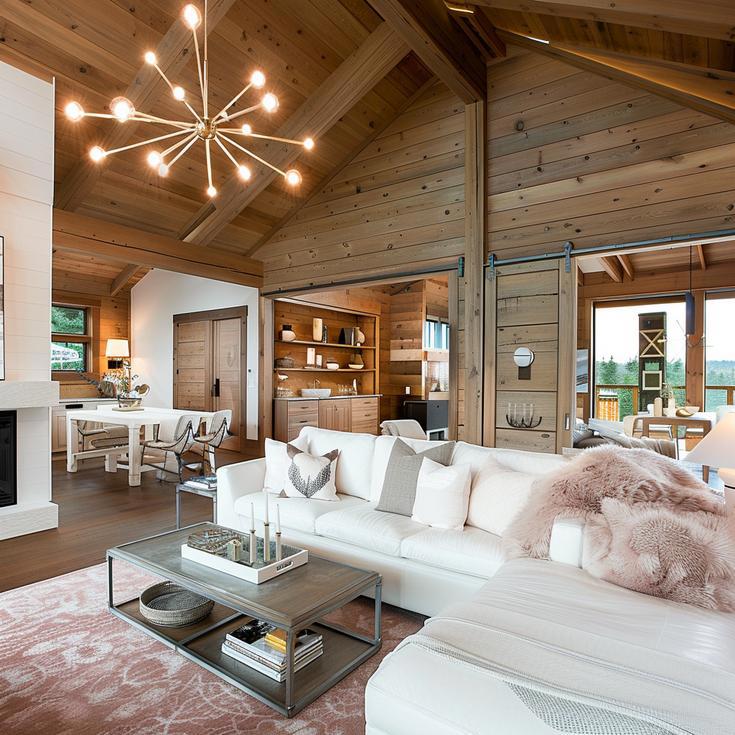 Missouri Hybrid Log & Timber Home - Stone County Residence