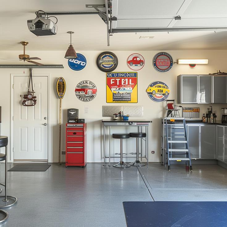 North Dallas Tricked Out Garage