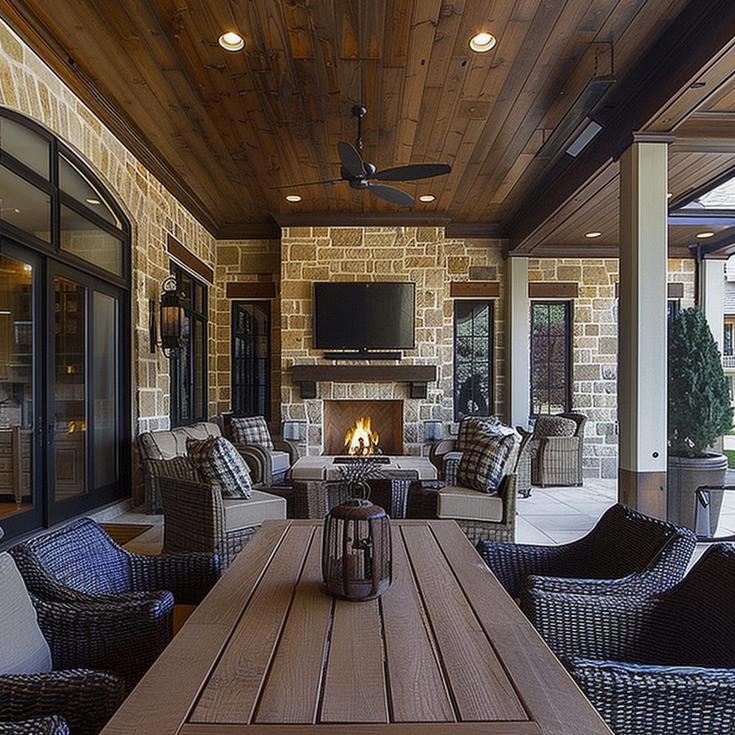 Outdoor Living Areas & Pools