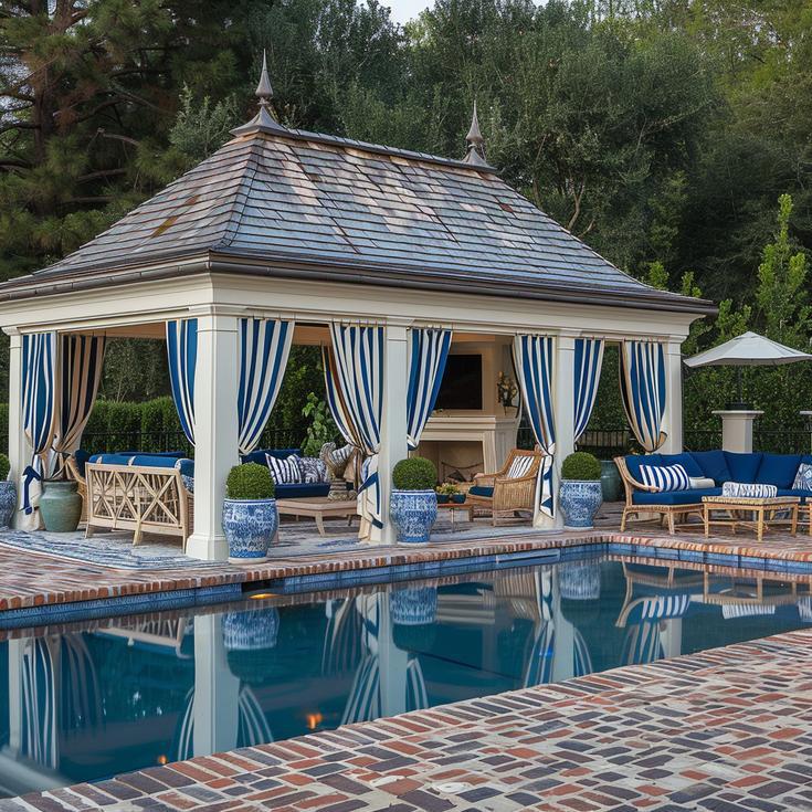 Outdoor Pool Cabana