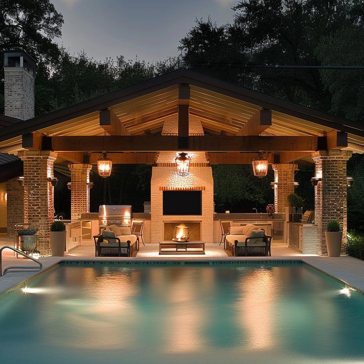 Pool house