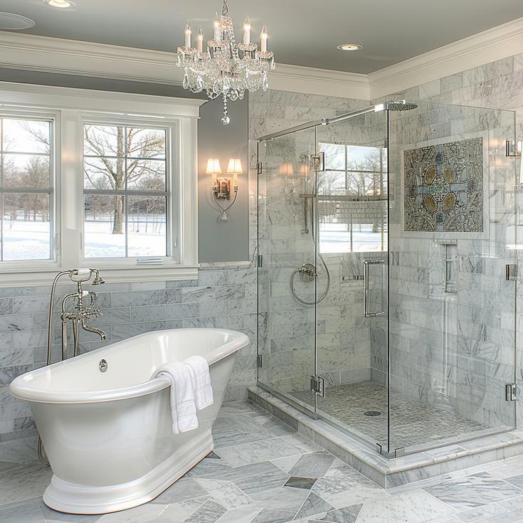 Powell Ohio Master Bath