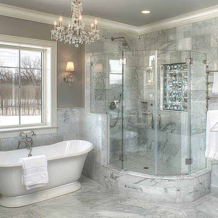 Powell Ohio Master Bath