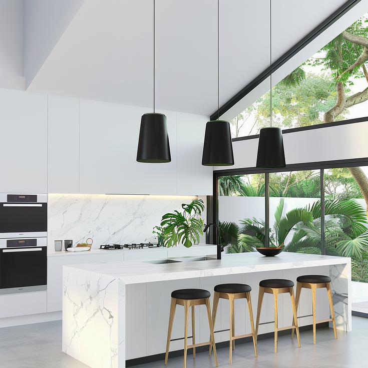 Silestone - Modern Kitchen