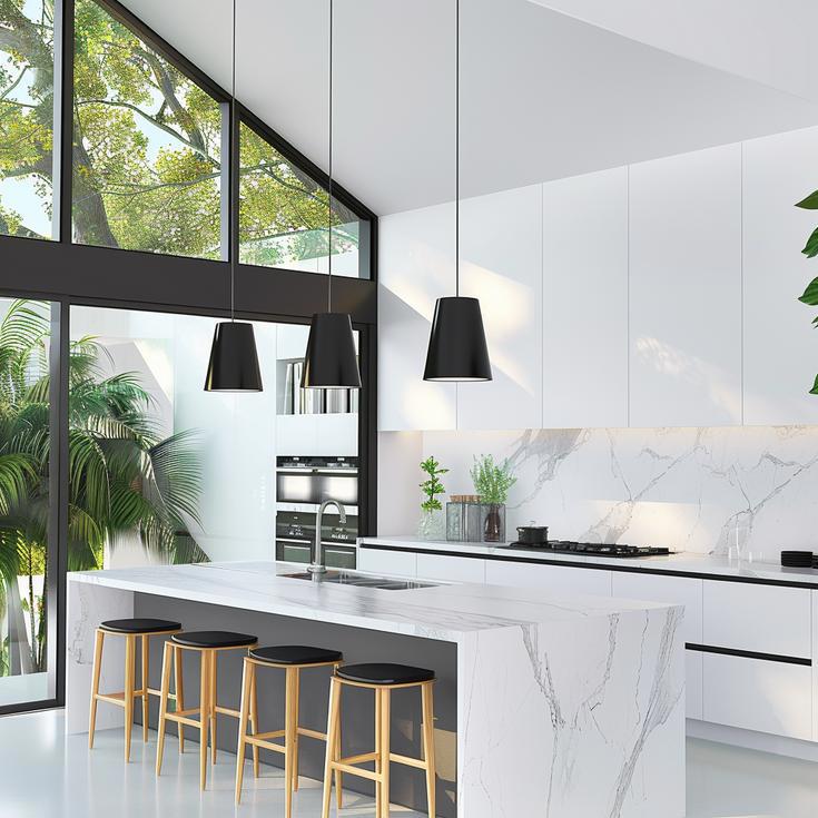 Silestone - Modern Kitchen