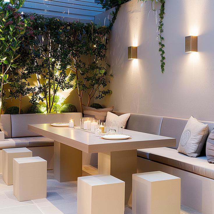 Small West London Courtyard
