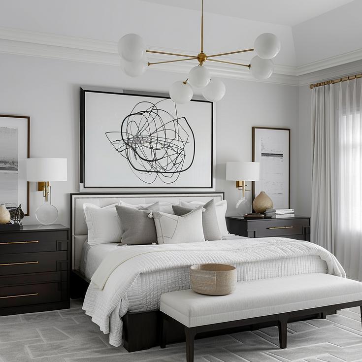 Soothing Master Bedroom