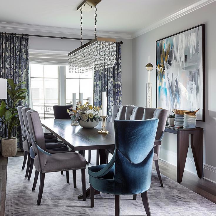 Transitional Dining Room