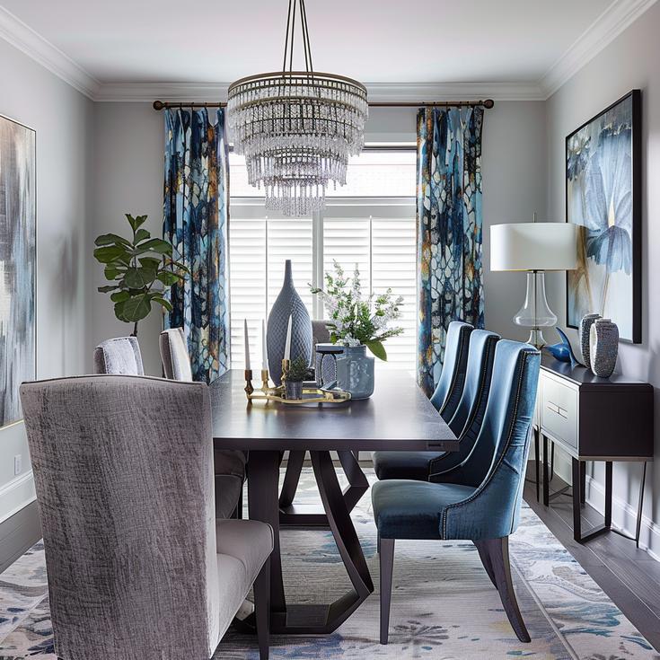Transitional Dining Room