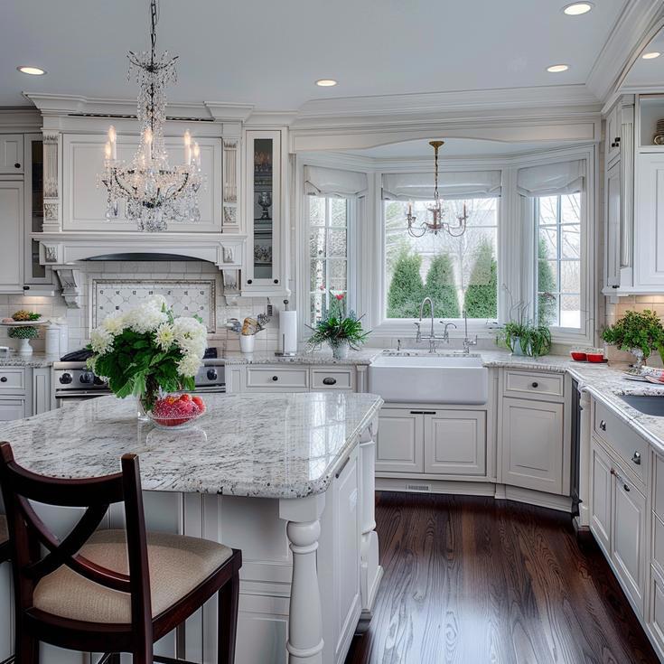 Well-dressed Traditional Kitchen