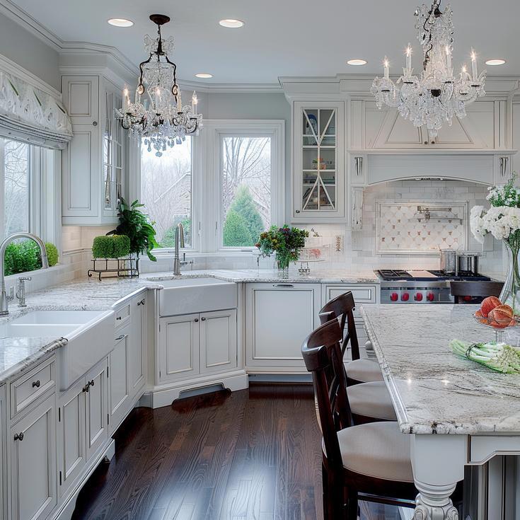 Well-dressed Traditional Kitchen