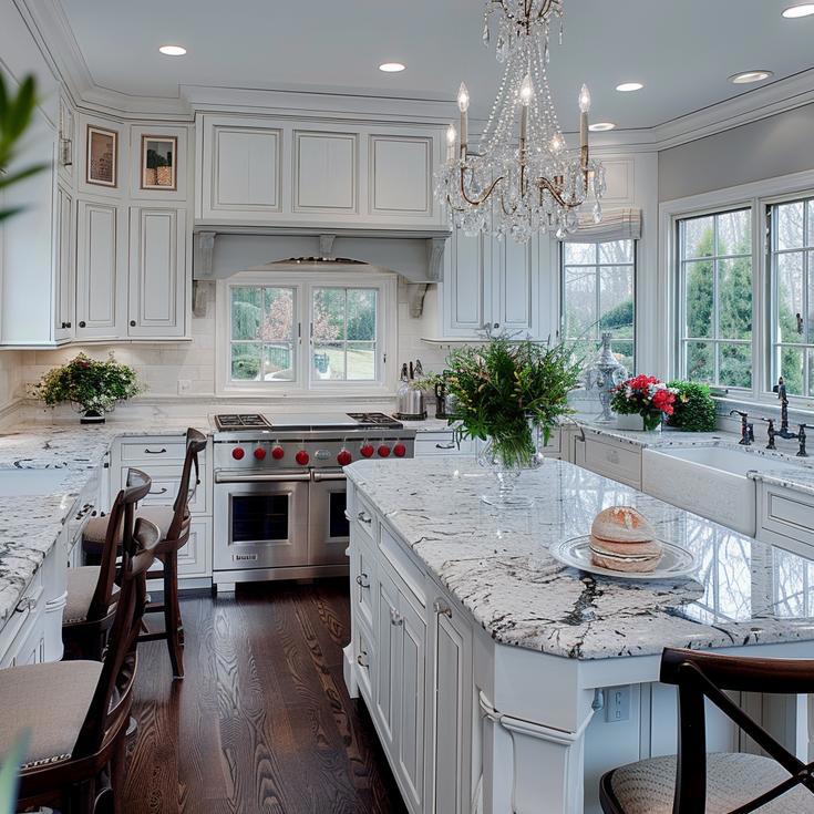 Well-dressed Traditional Kitchen